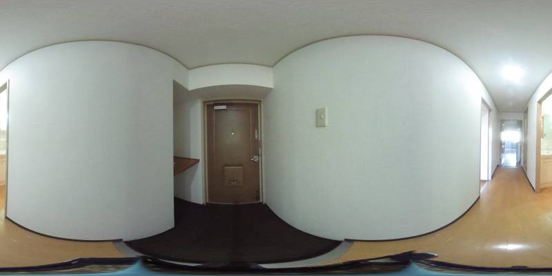 パノラマ画像玄関