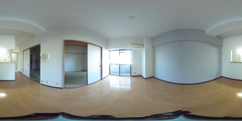 パノラマ画像リビング