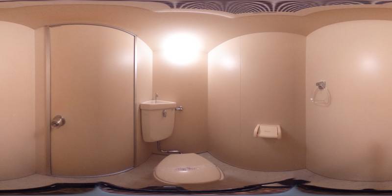 パノラマ画像トイレ