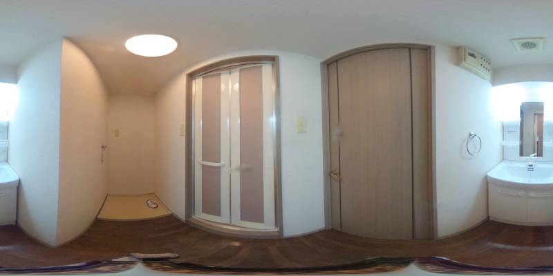 パノラマ画像洗面所