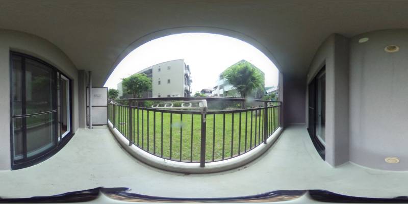 パノラマ画像リビング