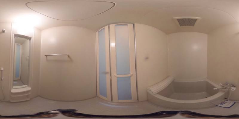 パノラマ画像バスルーム