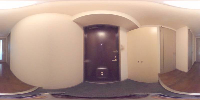 パノラマ画像玄関