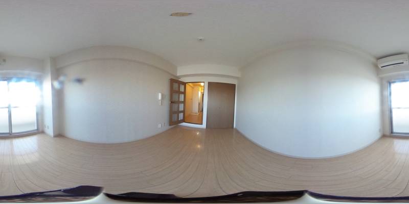 パノラマ画像洋室