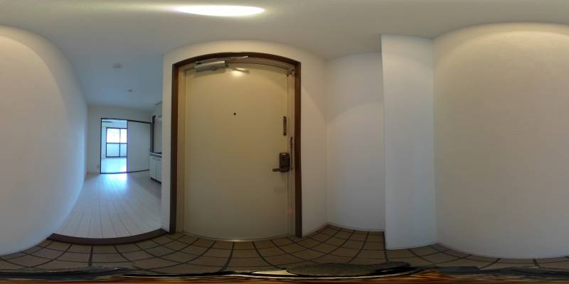 パノラマ画像玄関