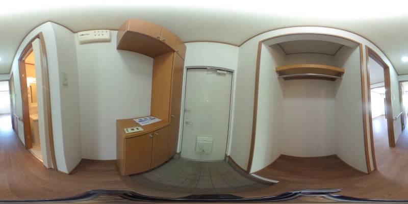 パノラマ画像玄関