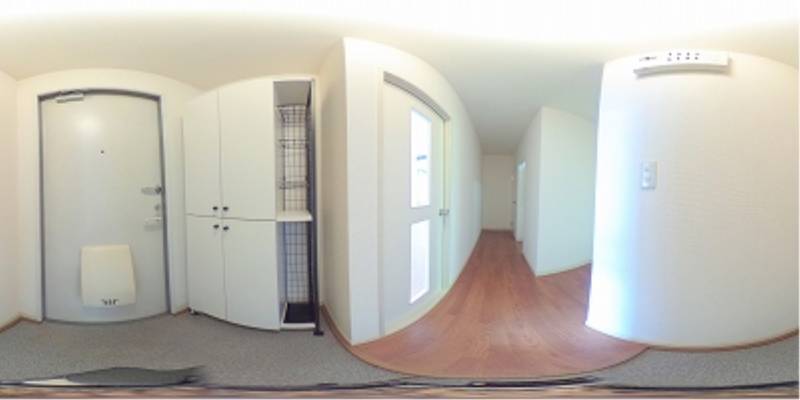 パノラマ画像玄関