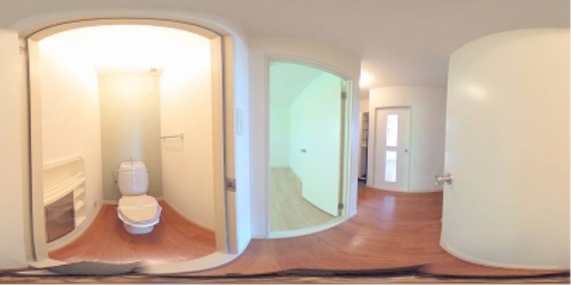 パノラマ画像トイレ