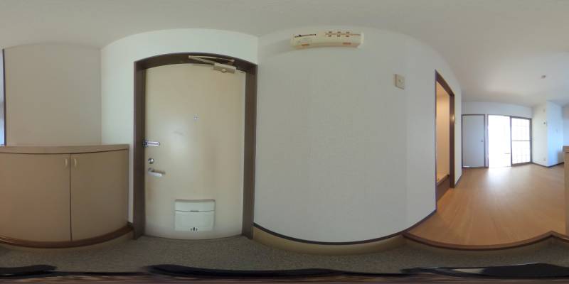 パノラマ画像玄関