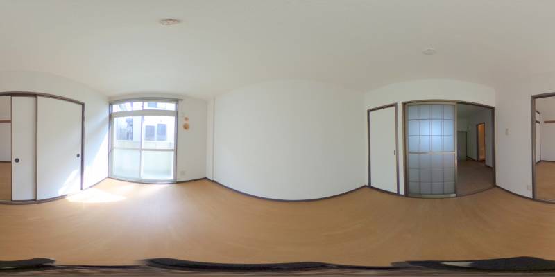 パノラマ画像洋室