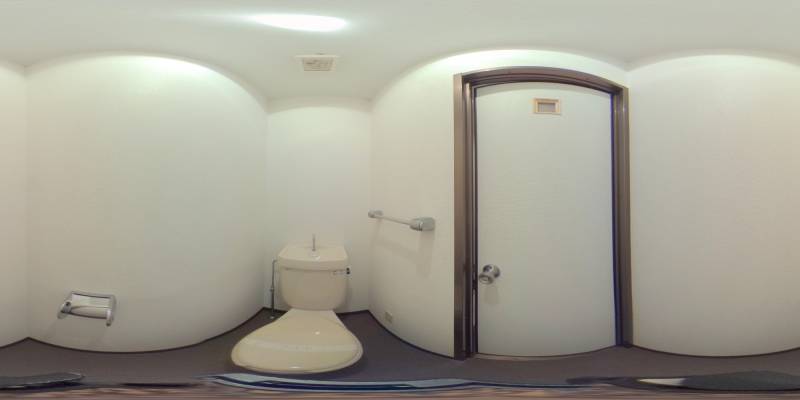 パノラマ画像トイレ