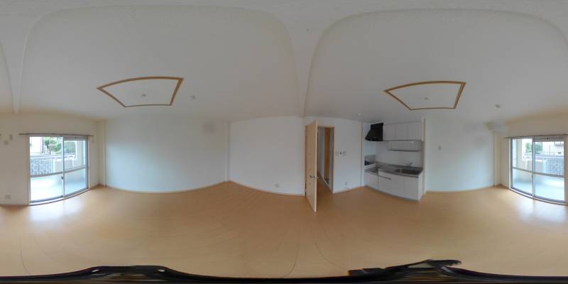 パノラマ画像リビング