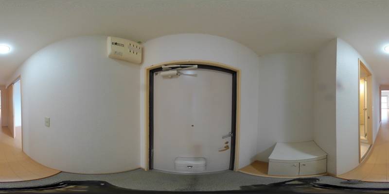 パノラマ画像玄関