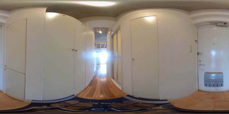 パノラマ画像玄関