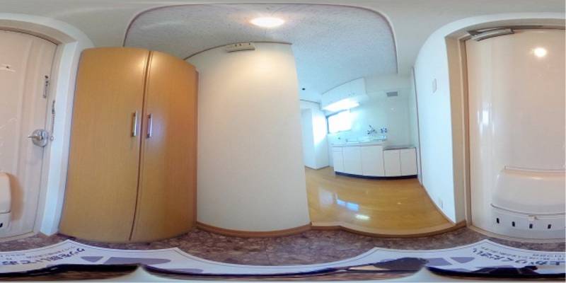 パノラマ画像玄関