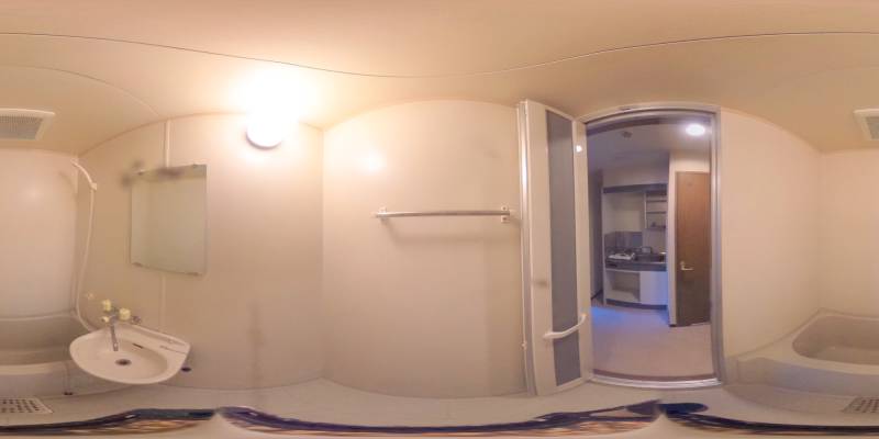 パノラマ画像バスルーム