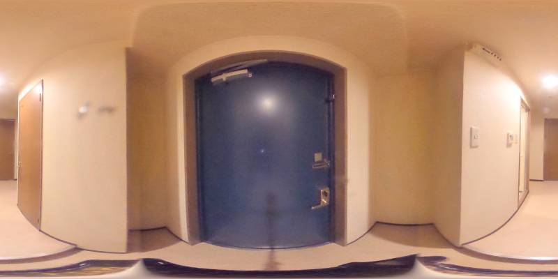 パノラマ画像玄関