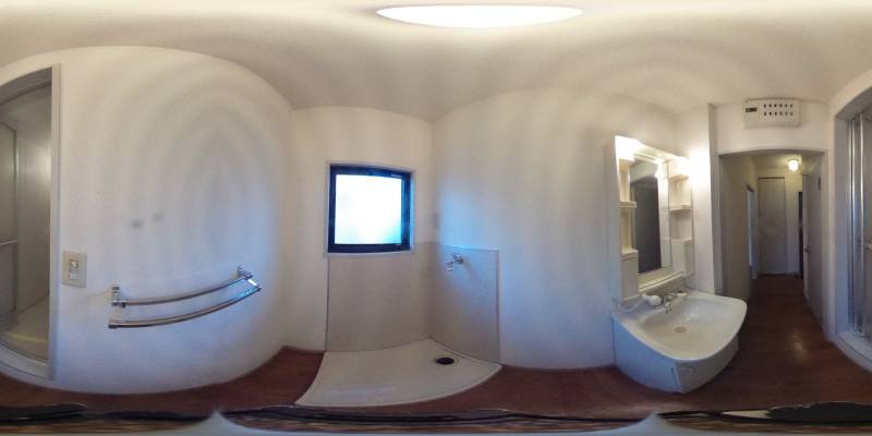 パノラマ画像洗面所