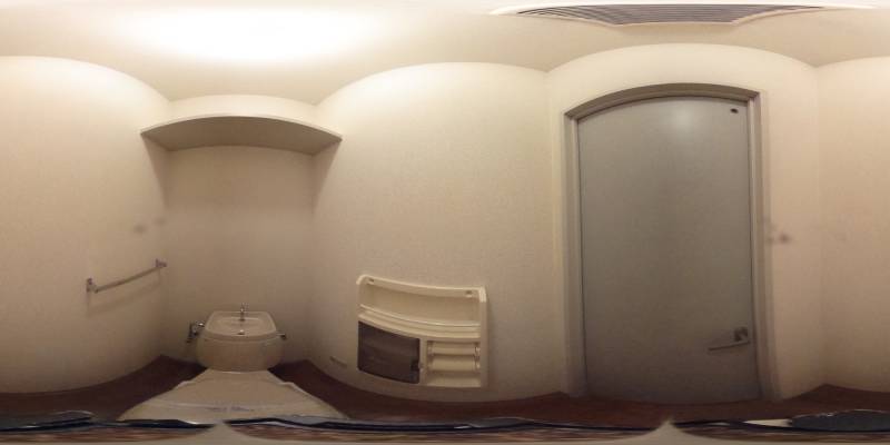 パノラマ画像トイレ