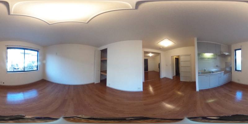 パノラマ画像リビング