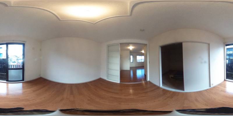 パノラマ画像洋室