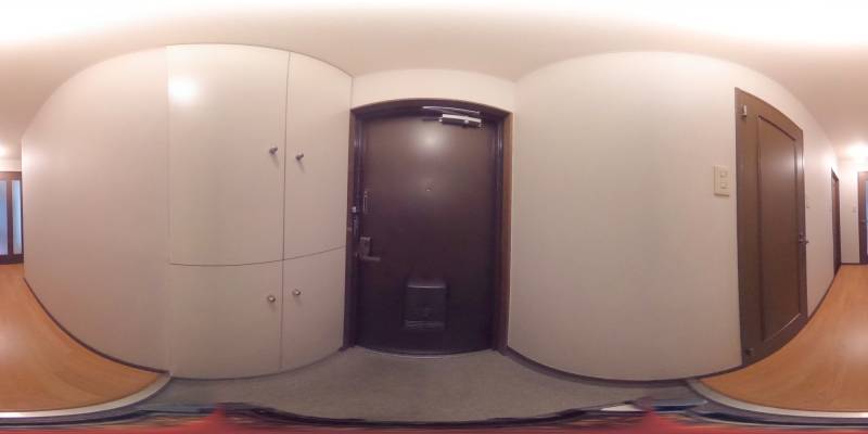 パノラマ画像玄関