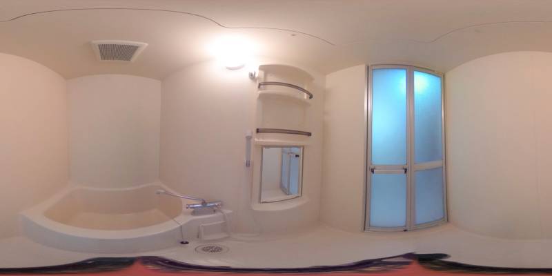 パノラマ画像バスルーム