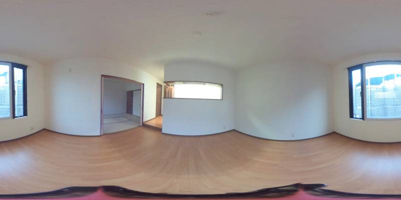 パノラマ画像リビング