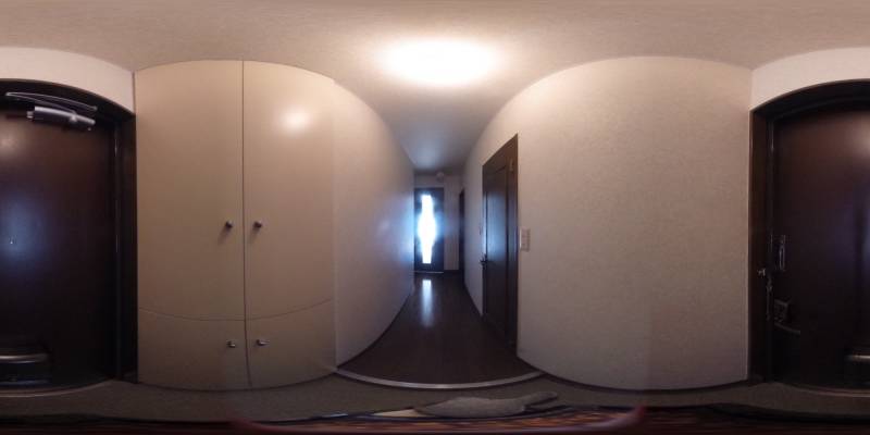 パノラマ画像玄関