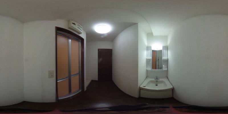 パノラマ画像洗面所