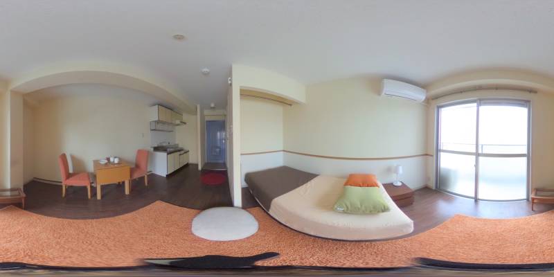 パノラマ画像リビング