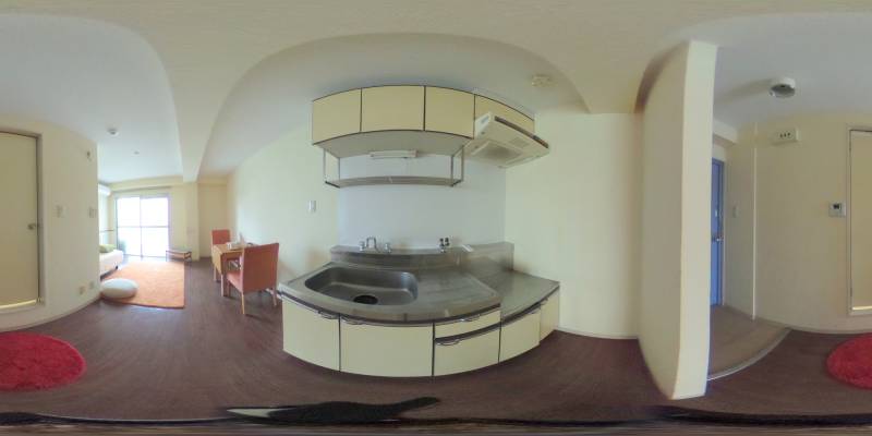 パノラマ画像キッチン