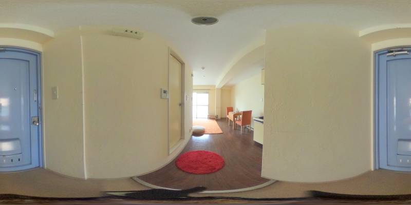 パノラマ画像玄関