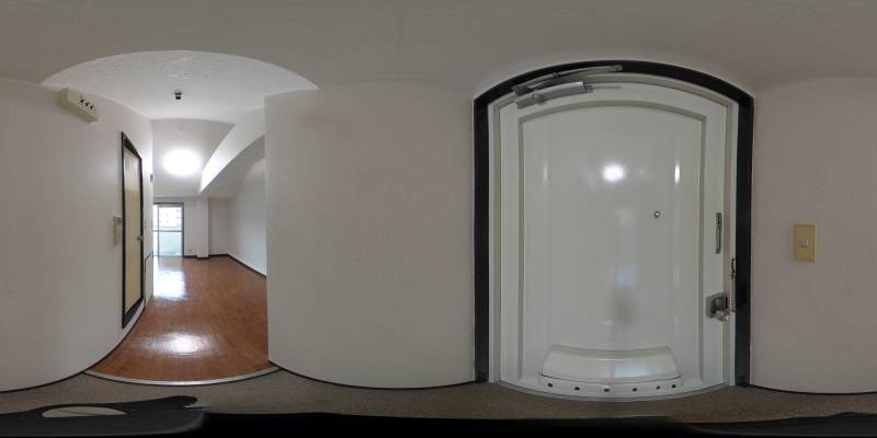 パノラマ画像玄関