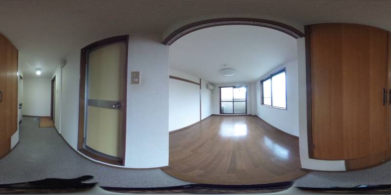 パノラマ画像洋室