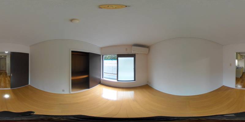 パノラマ画像洋室