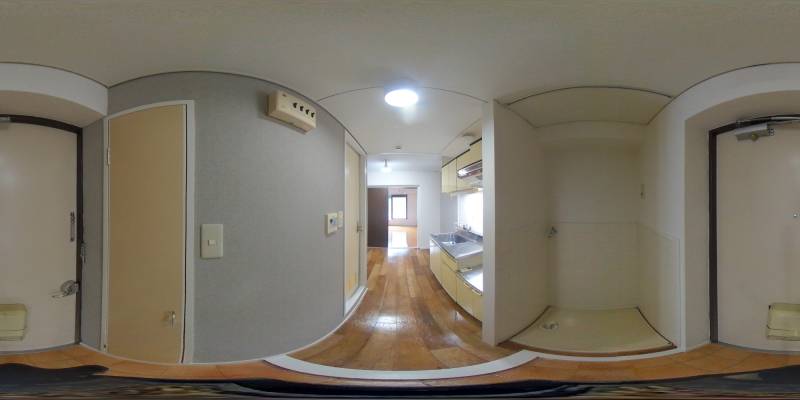 パノラマ画像玄関