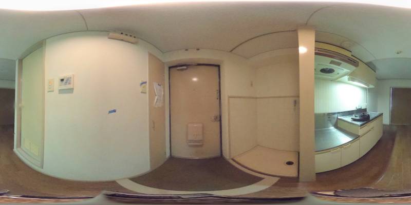 パノラマ画像玄関