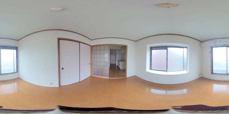 パノラマ画像洋室