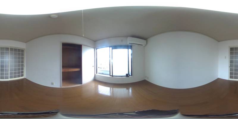 パノラマ画像洋室