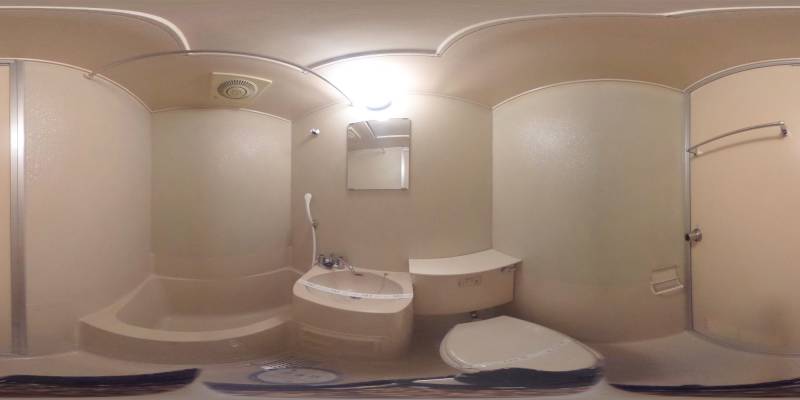 パノラマ画像バスルーム