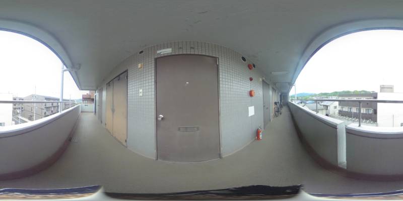 パノラマ画像玄関