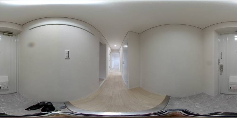 パノラマ画像玄関