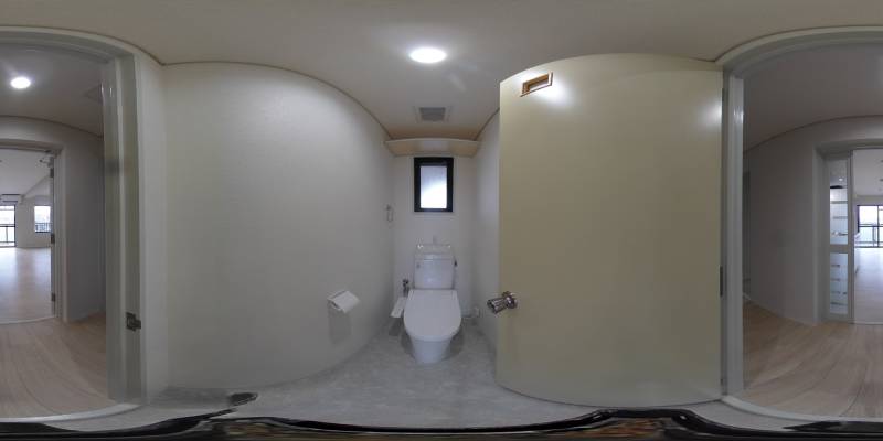 パノラマ画像トイレ
