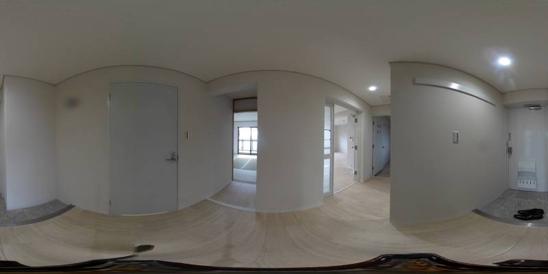 パノラマ画像玄関