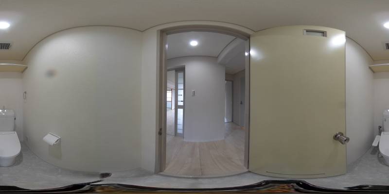 パノラマ画像トイレ