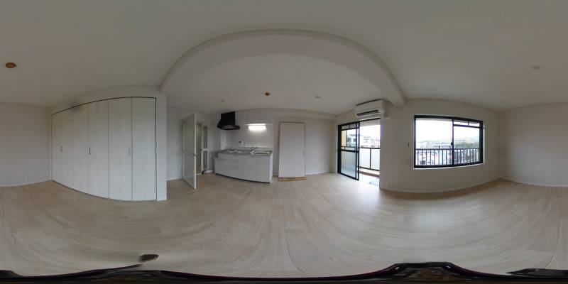 パノラマ画像リビング