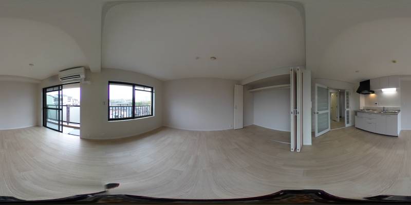 パノラマ画像リビング