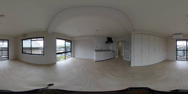 パノラマ画像リビング