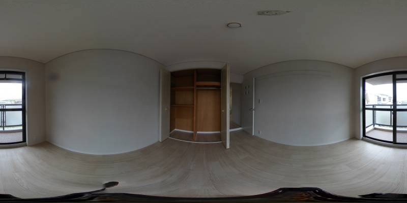 パノラマ画像洋室